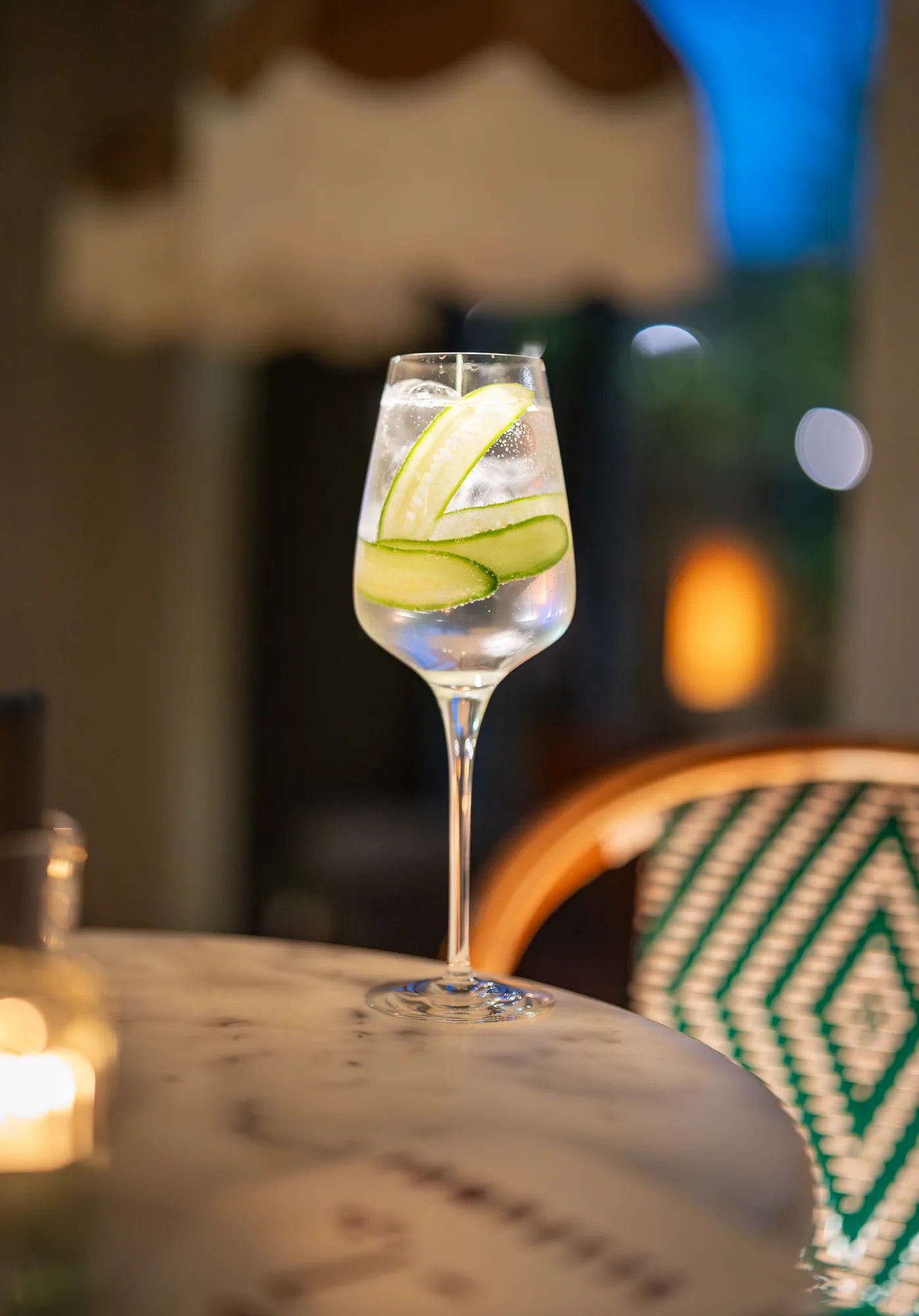 Gin tonic au bar Pompette, Champel Genève
